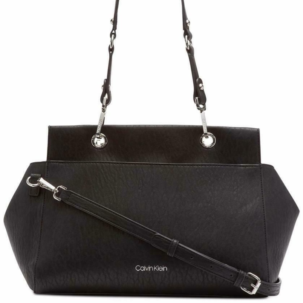 CALVIN KLEIN SONOMA DOUBLE HANDLE SATCHEL